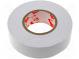 Band  elektroisolierend  W  19mm  L  25m  Thk  0,13mm  weiss  180%
