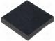Selbstklebender Fuß  schwarz  Gummi  Y  12,7mm  X  12,7mm  Z  2,3mm