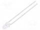 Fototransistor  3mm  λp max  860nm  35V  12°  Linse  transparent