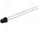 Fototransistor  3mm  λp max  900nm  35V  12°  λd  730÷1120nm  165mW