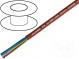 Leitungen  SiHF  Cu  Line  2x0,5mm2  Silikonkautschuk  braun-rot