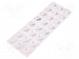 Selbstklebender Fuß  H  10,2mm  transparent  Polyurethan  Bumpon