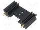 Radiator  geprägt  TO220,TO3P  schwarz  L 25,4mm  W 45mm  H 12,7mm