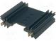 Radiator  geprägt  TO220,TO3P  schwarz  L 38,1mm  W 45mm  H 12,7mm
