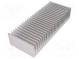 Radiator  geprägt  gerippt  natürlich  L 100mm  W 250mm  H 50mm