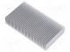 Radiator  geprägt  gerippt  natürlich  L 50mm  W 90mm  H 17mm
