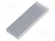 Radiator  geprägt  gerippt  natürlich  L 100mm  W 33mm  H 10mm