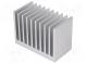 Radiator  geprägt  gerippt  natürlich  L 50mm  W 95mm  H 70mm