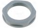 Mutter  PG21  Polyamid  UL94V-2  36mm  grau  -20÷100°C  Gewinde  PG