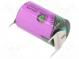 Batterie  Lithium (TLC)  3,6V  1/2AA  1200mAh  nicht aufladbar