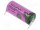 Batterie  Lithium (TLC)  3,6V  2/3AA  2pin  Ø14,7x33,5mm  1600mAh
