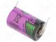Batterie  Lithium (TLC)  3,6V  1/2AA  900mAh  Ø14,7x25,2mm  2pin