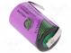 Batterie  Lithium (TLC)  3,6V  1/2AA,1/2R6  Lötplättchen  1100mAh