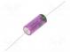 Batterie  Lithium (TLC)  3,6V  2/3AA,2/3R6  1500mAh  Ø14,7x33,5mm