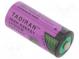 Batterie  Lithium (TLC)  3,6V  2/3AA,2/3R6  1500mAh  Ø14,7x33,5mm