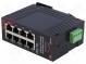 Switch Ethernet  Portanzahl  8  10÷30VDC  DIN  RJ45  IP30  -40÷60°C