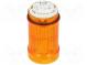 Signalgeber  Licht  BA15D Leuchtmittel  orange  0÷250VDC  IP66