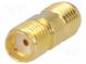 Kupplung  SMA weiblich,beiderseitig  gerade  50Ω  PTFE  vergoldet