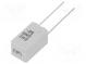 Kondensator  PPS metallisiert  1uF  5mm  ±5%  7,2x7,2x13mm  6V/μs