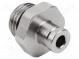 Steckverbinder gerade  15g  G1/4-AG  -20÷80°C  -0,95÷15bar  4mm