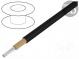 Leitungen  EN50618,SOLARFLEX®-X H1Z2Z2-K  Line  Cu  4mm2  schwarz