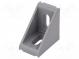 Winkel  für Profile  Nutbreite  8mm  W  25mm  H  40mm  L  40mm  grau