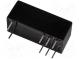 Wandler  DC/DC  0,5W  UEing 10,8÷13,2V  12VDC  IAusg 41,66mA  3,1g