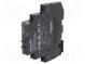 Relais  Halbleiter  USteuer 18÷36VAC  12A  24÷280VAC  DIN  18mm