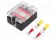 Relais  Halbleiter  USteuer 3÷32VDC  10A  44÷480VAC  Serie  SSR-R
