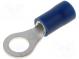 Ringkabelschuh  M5  Ø  5,3mm  1,5÷2,5mm2  Klemmverbindung  blau