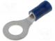 Ringkabelschuh  M6  Ø  6,4mm  1,5÷2,5mm2  Klemmverbindung  blau