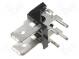 Verbinder  Verbindungsleiste  6,3mm  THT  250V  mit 90°-Winkel