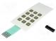 Tastatur  Membrantastatur  Anzahl Tasten 12  W 52mm  L 116mm