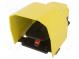 Schalter  Fuß-  Stab.Pos  1  NC + NO  3A/250VAC  IP65  -5÷60°C  gelb