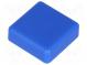 Taste  quadratisch  blau  Verwendung  TACTS-24  12x12mm