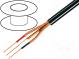 Leitungen  Mikrofon  3x0,14mm2  schwarz  OFC  -15÷70°C  PVC