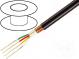 Leitungen  Mikrofon  4x0,22mm2  schwarz  OFC  -15÷70°C  PVC
