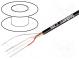 Leitungen  Mikrofon  2x0,22mm2  weiß  OFC  -15÷70°C  PVC FirestoP®