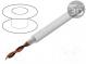 Leitungen  Montage  Ader  Line  2x0,5mm2  -20÷70°C  Farbe  weiß