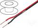 Leitungen  Lautsprecher-  2x0,25mm2  Line  CCA  schwarz-rot  PVC
