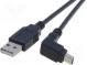 Kabel  USB 2.0  USB A-Stecker, Mini-USB-B Stecker gewinkelt