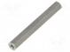 Distanzmuffe mit Gewinde  45mm  Innengew  M3  sechskant
