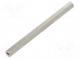Distanzmuffe mit Gewinde  70mm  Innengew  M3  sechskant  Messing