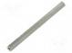 Distanzmuffe mit Gewinde  80mm  Innengew  M3  sechskant  Messing