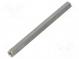 Distanzmuffe mit Gewinde  100mm  Innengew  M5  sechskant