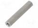 Distanzmuffe mit Gewinde  45mm  Innengew  M5  sechskant