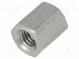 Distanzmuffe mit Gewinde  12mm  Innengew  M6  sechskant