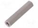 Distanzmuffe mit Gewinde  50mm  Innengew  M6  sechskant