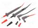Messkabelsätze  lNenn  20A  L  1m  Messkabel x2  schwarz,rot  Ø  4mm