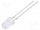 LED  5mm  gelb-grün  1350÷3500mcd  9°  50mA  2,2÷2,7V  Anz. Ausg  2